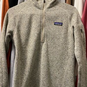 Tan Patagonia Better Sweater 1/4 Zip